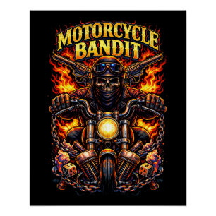 Motorcycle Bandit Poster