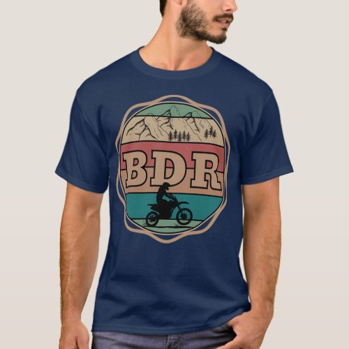 Motorcycle BDR  2  T_Shirt