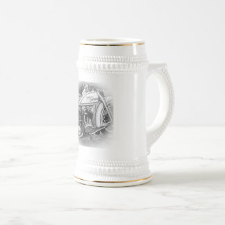 Motorcycle Beer Mug