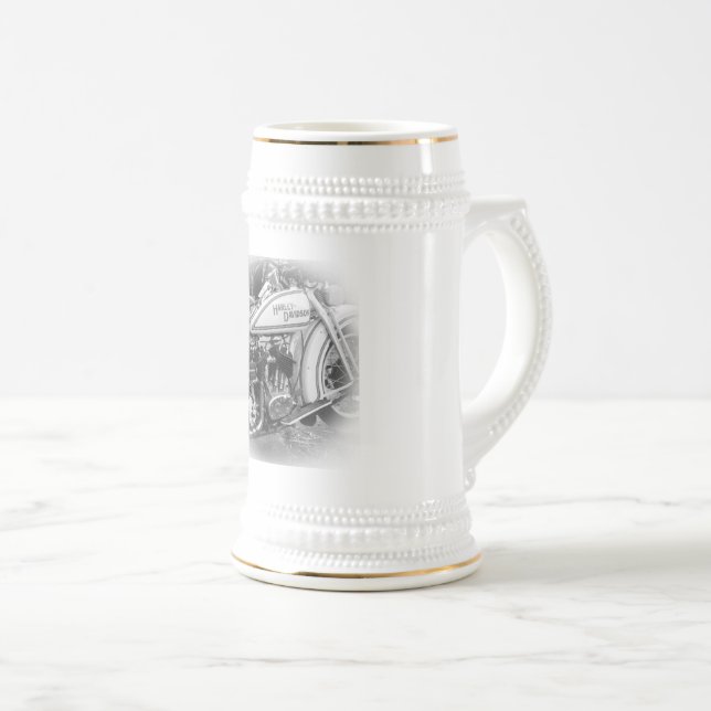 Motorcycle Beer Mug (Front Right)
