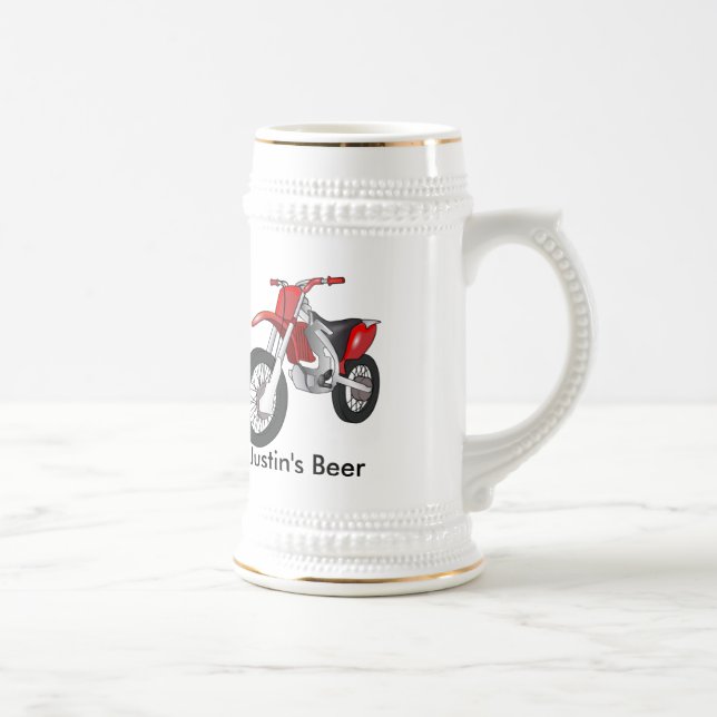 Motorcycle Beer Stein (Right)