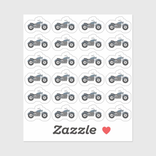 Motorcycle Bike Ride Functional Planner Sticker (Sheet)