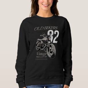 Motorcycle Biker 1982 for Men and Women Sweatshirt