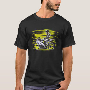 Motorcycle biker border crosser biker ibuprofen mo T-Shirt