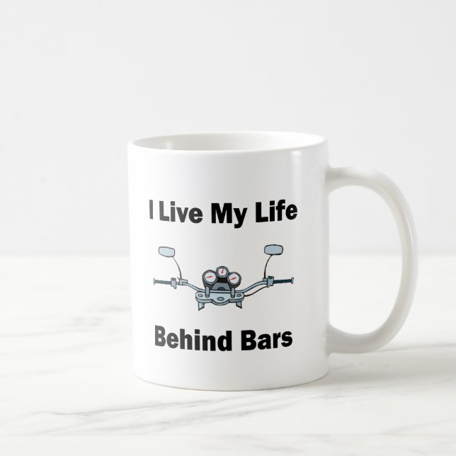 Motorcycle Biker Coffee Mug (Right)
