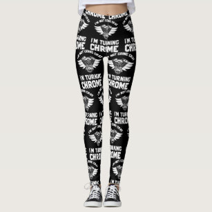 Women's Motorcycle For Leggings | Zazzle