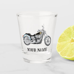 Motorcycle Biker Shot Glass Customized