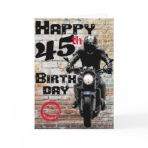Motorcycle Birthday 45th Still Got It Custom