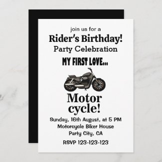 Motorcycle Birthday Motorbike Classic Motorcycle