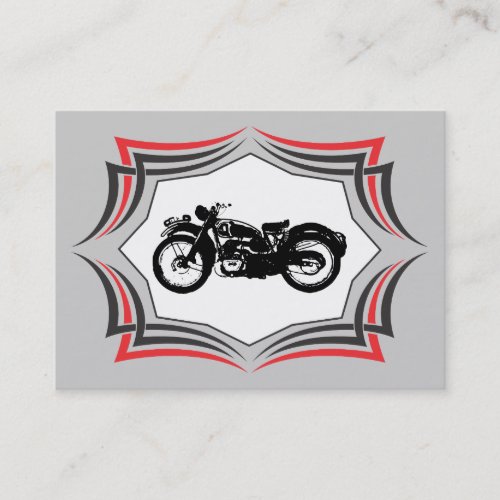 Motorcycle Business Business Card