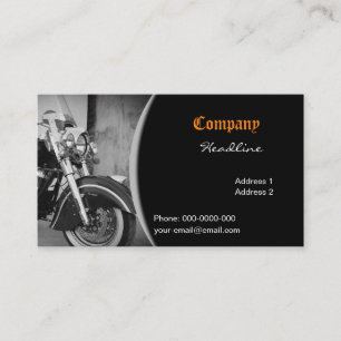 Motorcycle Business Card