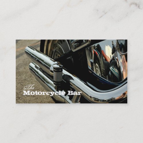 Motorcycle Business Card Mechanic