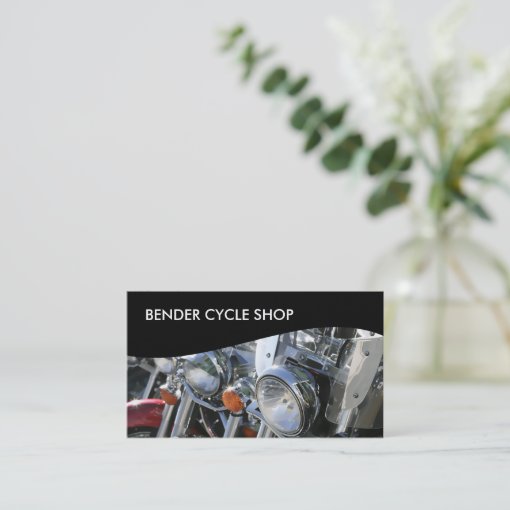 Motorcycle Business Cards Zazzle