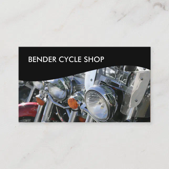 Motorcycle Business Cards Zazzle