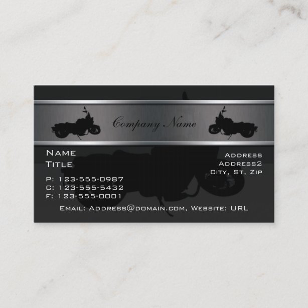 Motorcycle Repair Business Cards - Business Card Printing | Zazzle