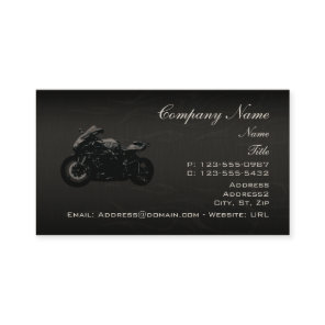 Motorcycle Business Cards