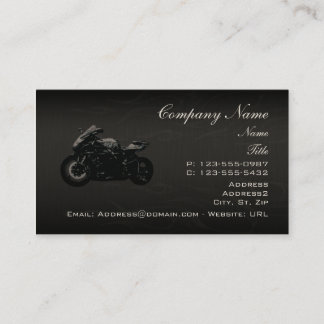Motorcycle Business Cards