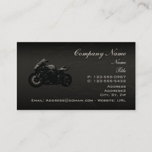 Motorcycle Business Cards