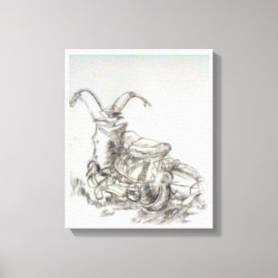 Motorcycle Canvas Print