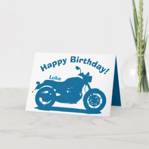 motorcycle card