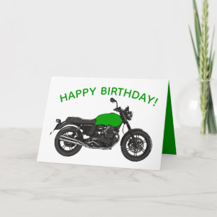 Motorcycle Card