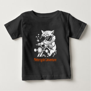 Motorcycle Chat - Motorcycle Catventure Baby T-Shirt
