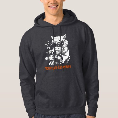 Motorcycle Chat _ Motorcycle Catventure Hoodie