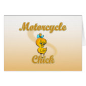 Motorcycle Chick (Front Horizontal)