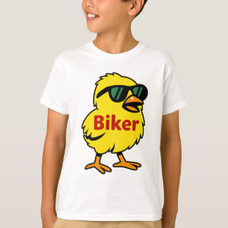 Motorcycle Chick Biker T-Shirt