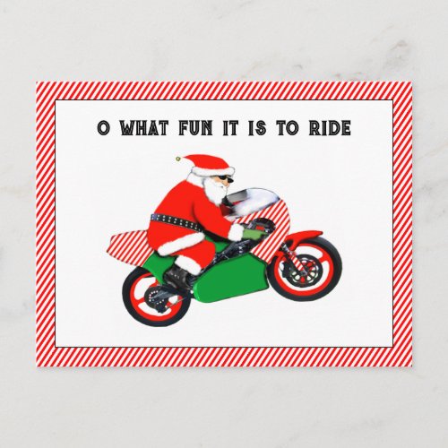 Motorcycle Christmas cards