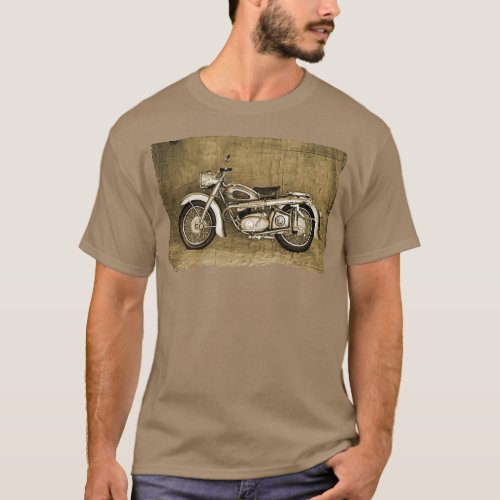 Motorcycle classic car Adler M 200  T_Shirt