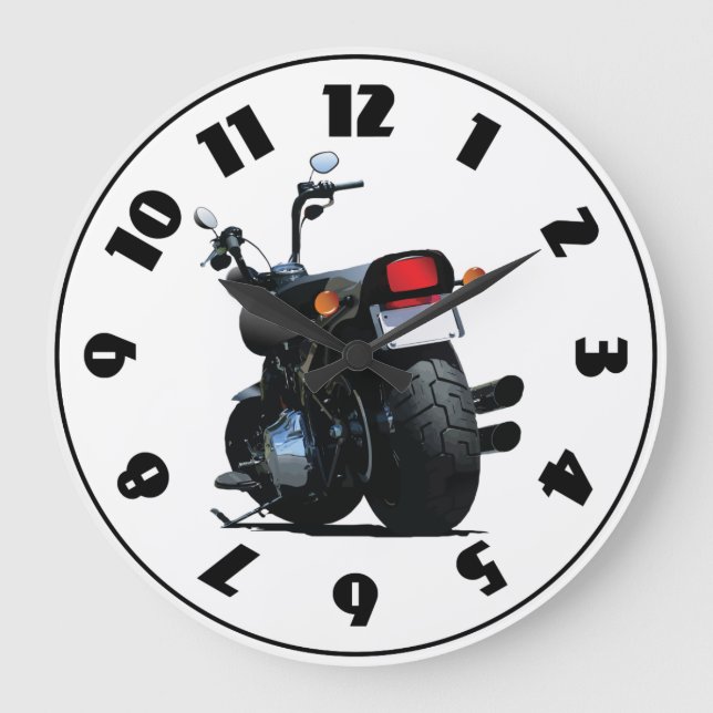 Motorcycle Clock (Front)