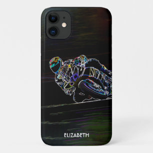 Motorcycle Club Biker Club Biker School Racer iPhone 11 Case