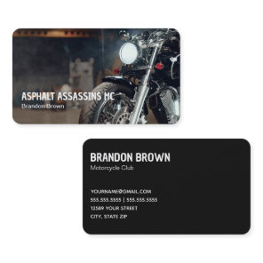 Motorcycle Club Business Card