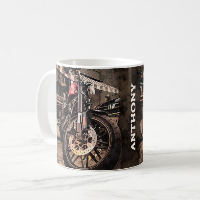 Motorcycle  coffee mug (Front Left)