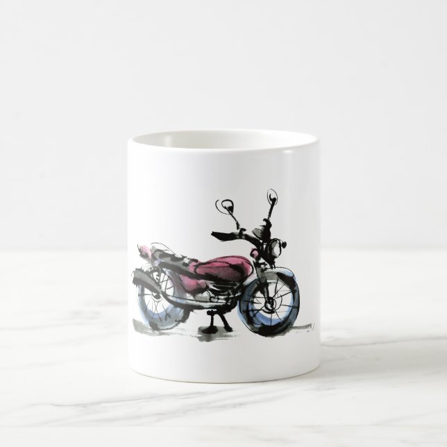 Motorcycle Coffee Mug (Center)