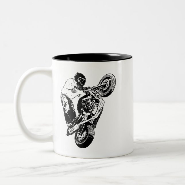 Motorcycle    coffee mug (Left)