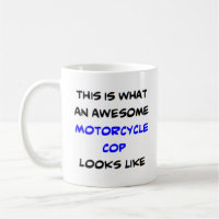 motorcycle cop, awesome