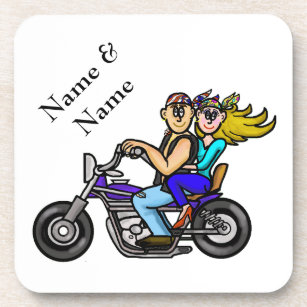Best Cartoon Biker Couple Gift Ideas | Zazzle