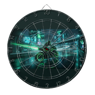 Motorcycle dart board