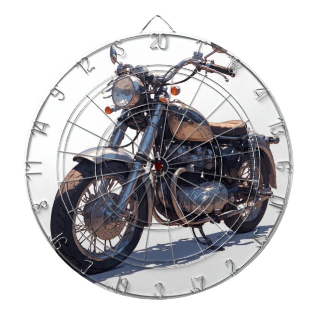 motorcycle dart board (Front)