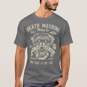 Motorcycle Death Machine Motor Co T-Shirt