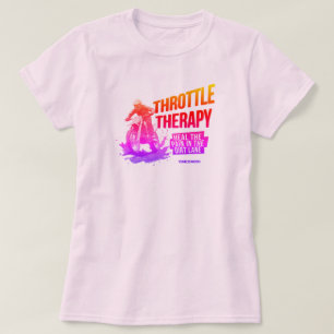 Motorcycle Dirt Bike   Therapy   Women's T-Shirt