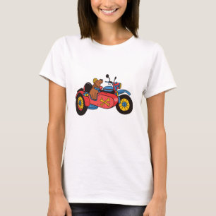 Motorcycle Dog in sidecar T-Shirt