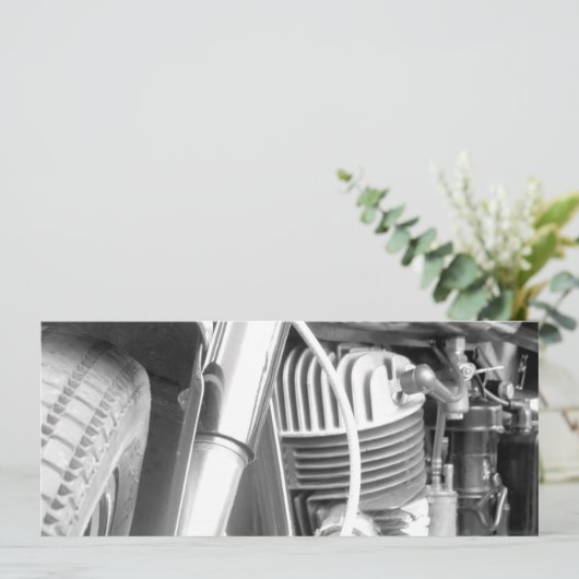 Motorcycle Engine Closeup (Standing Front)