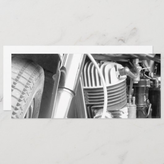 Motorcycle Engine Closeup (Front/Back)