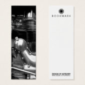 Motorcycle Engine II Bookmark (Front & Back)