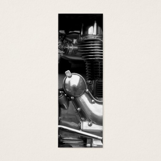 Motorcycle Engine II Bookmark (Front)