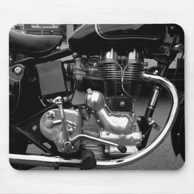 Motorcycle Engine II Mouse Pad (Front)