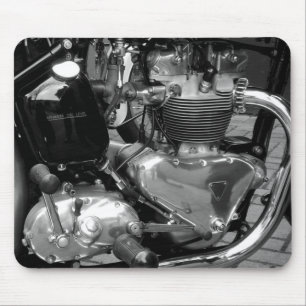 Motorcycle Engine Mouse Pad
